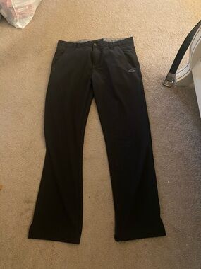 Oakley Black and Gray Golf/everyday Pants